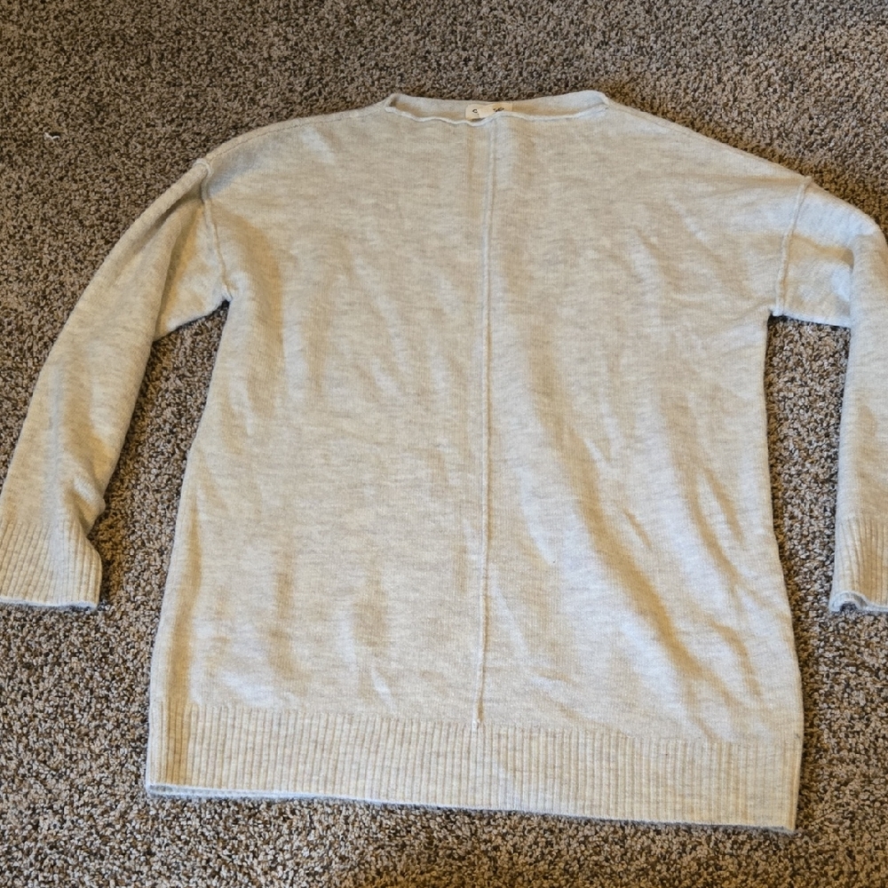 Womens Open Edit Cream Sweater